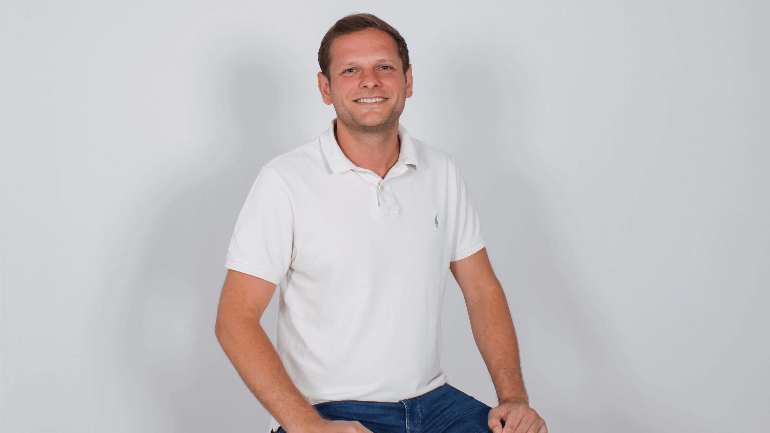 Ondernemer Jan Louwers, eigenaar van het bedrijf Huurfix